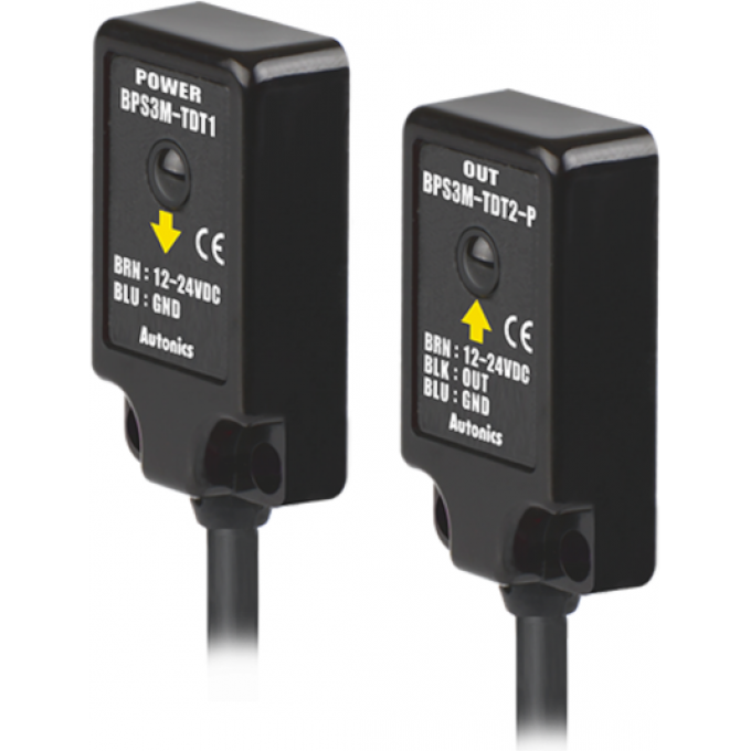 Фотодатчик на пересечение луча AUTONICS 0,066 Прямоугольный BPS3M-TDT-P