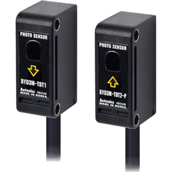 Фотодатчик на пересечение луча AUTONICS 0,105 прямоугольный BYD3M-TDT-P