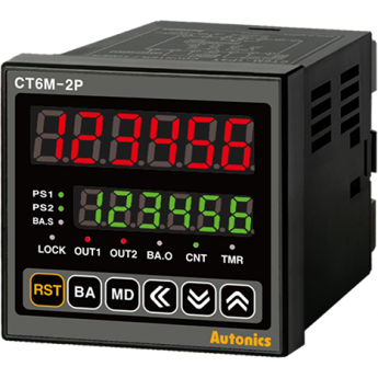 CT6M-2P4 Счетчик-таймер AUTONICS 0,253