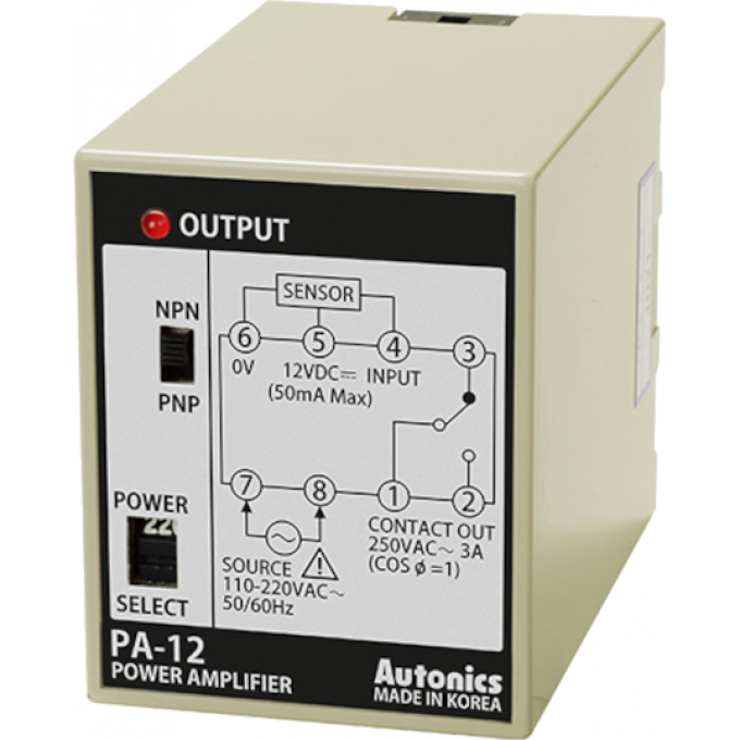 Контроллер датчиков AUTONICS 0,269 PA-12